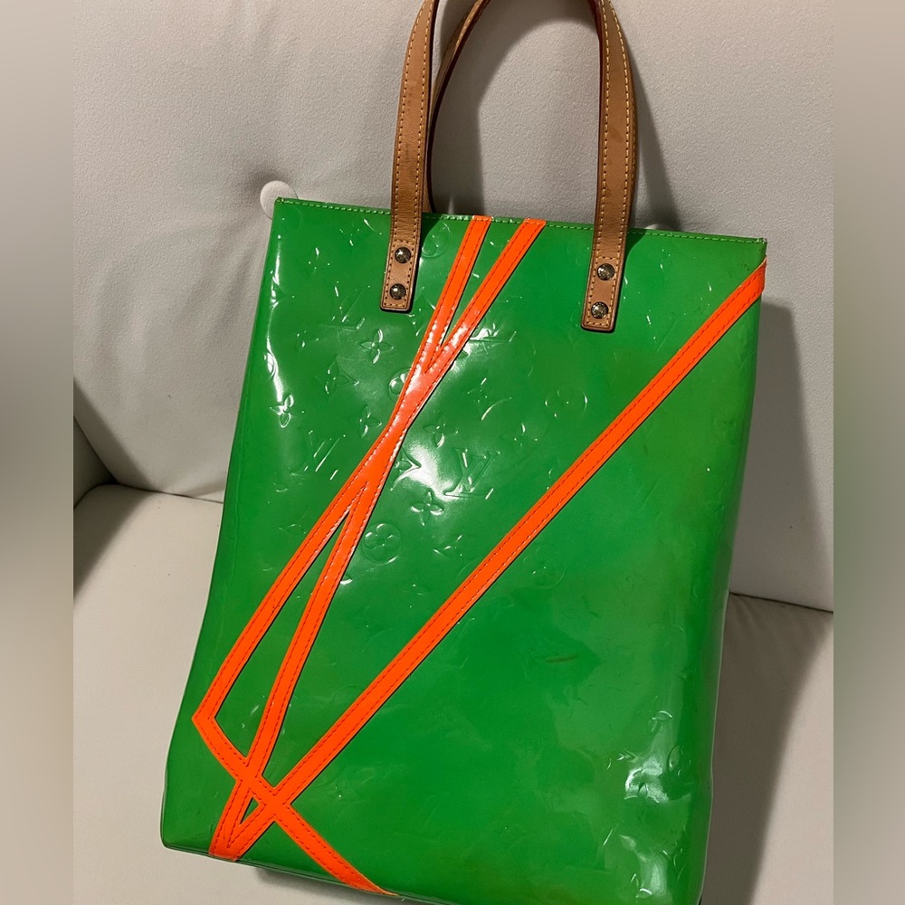 RARE Unicorn!!Louis Vuitton Artist Collab Tote Bag Vintage y2k HTF Reade MM